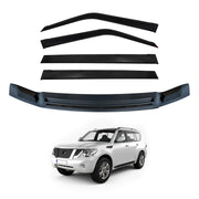 Weather Shields + Bonnet Protector for Nissan Patrol Y62 2012-2019