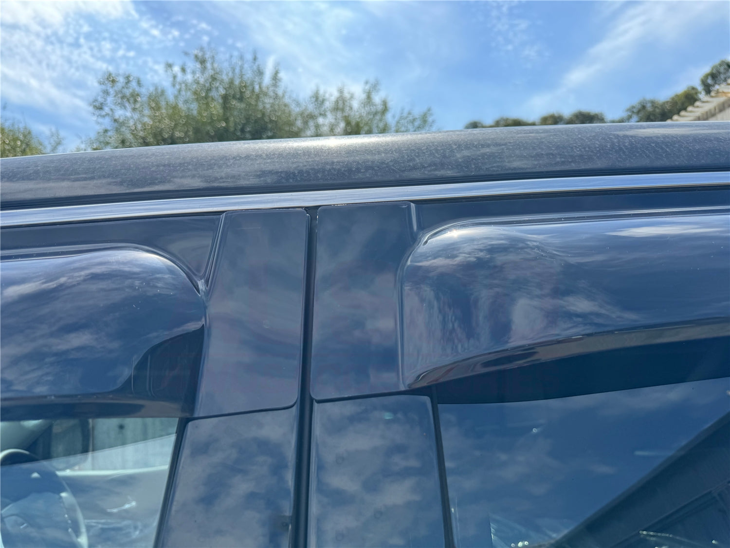 Wide Type Weather Shields + Bonnet Protector for Nissan Patrol Y62 Series 5 2019-2024