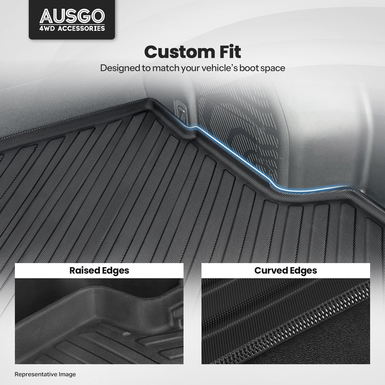 Boot Liner for Ford Mustang 2015-Onwards