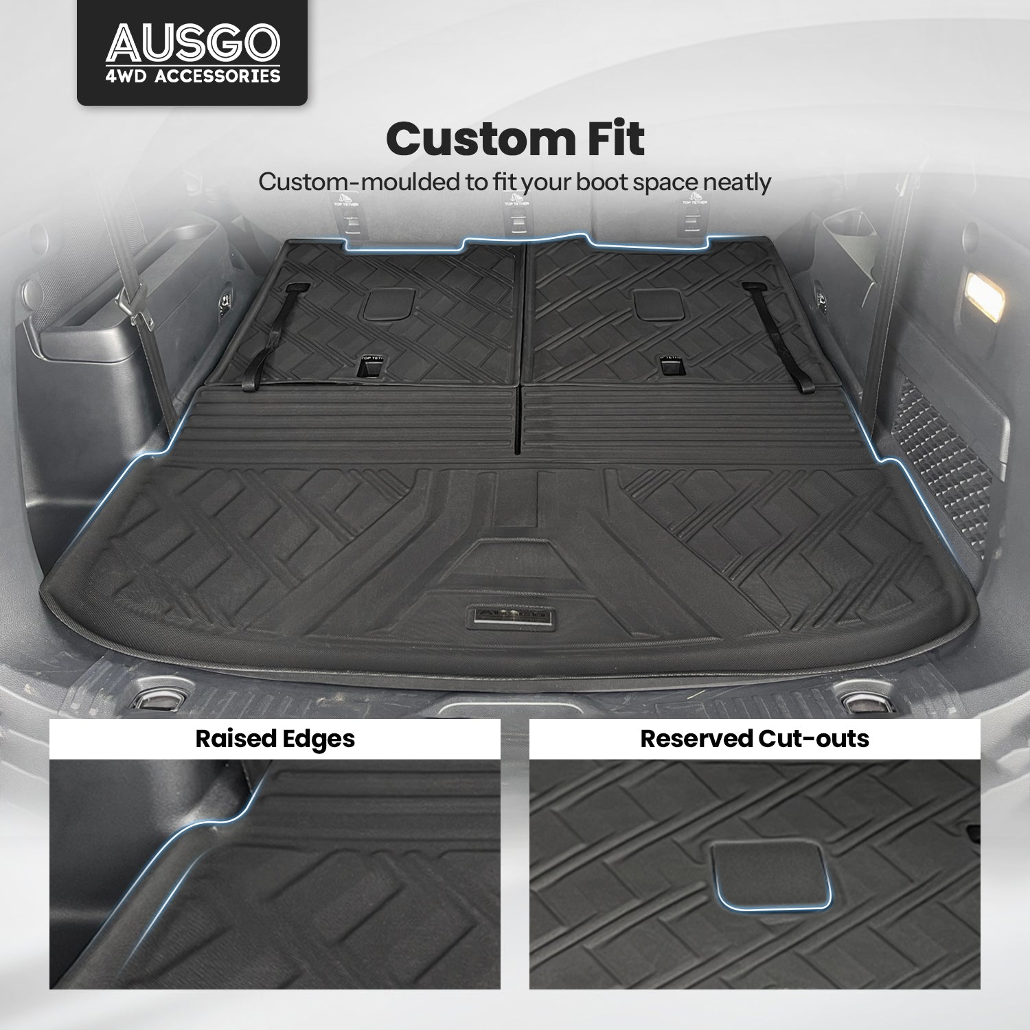 Boot Liner for Ford Everest 7-Seat 2022-Onwards