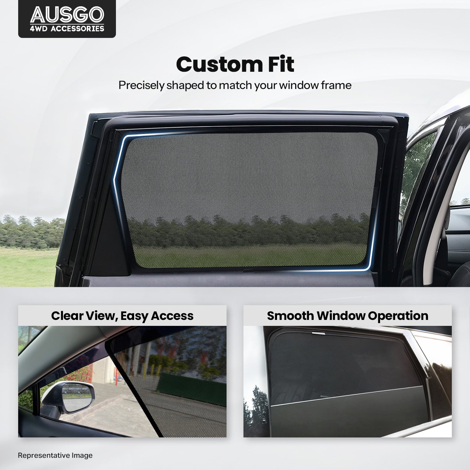 Magnetic Window Sun Shade for BYD ATTO 3 2022-Onwards