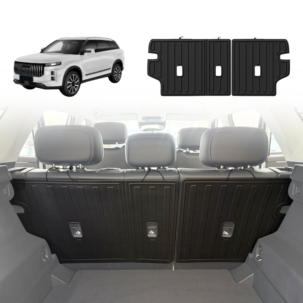 Boot Liner Back Seat Protector for Jaecoo J7 2024-Onwards | Boot Sill Coverage