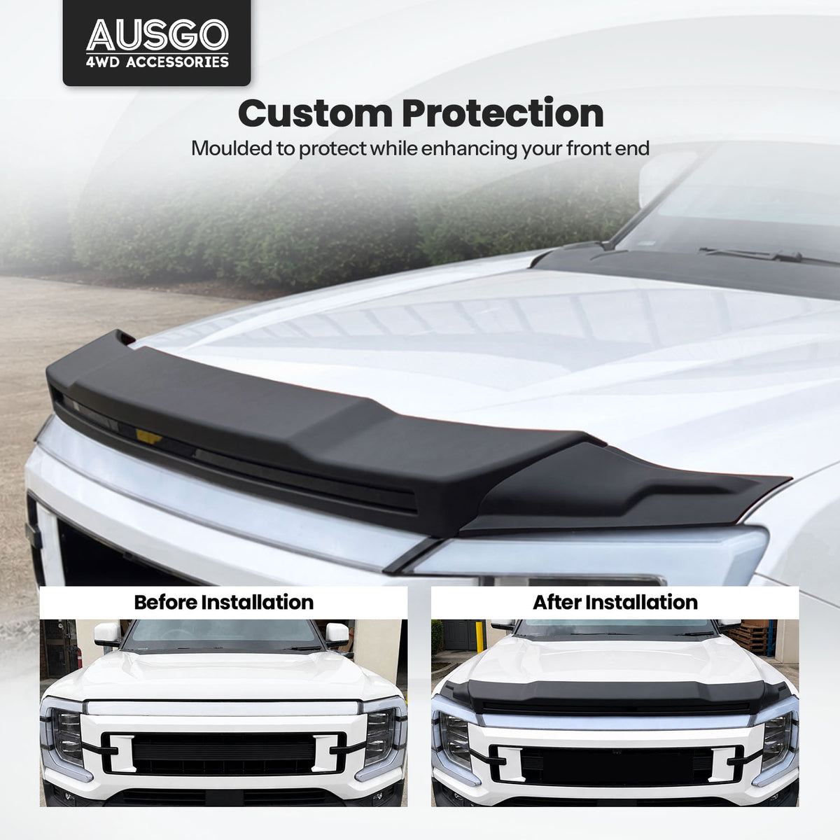 Weather Shields + Bonnet Protector for BYD Shark 6 2024-Onwards