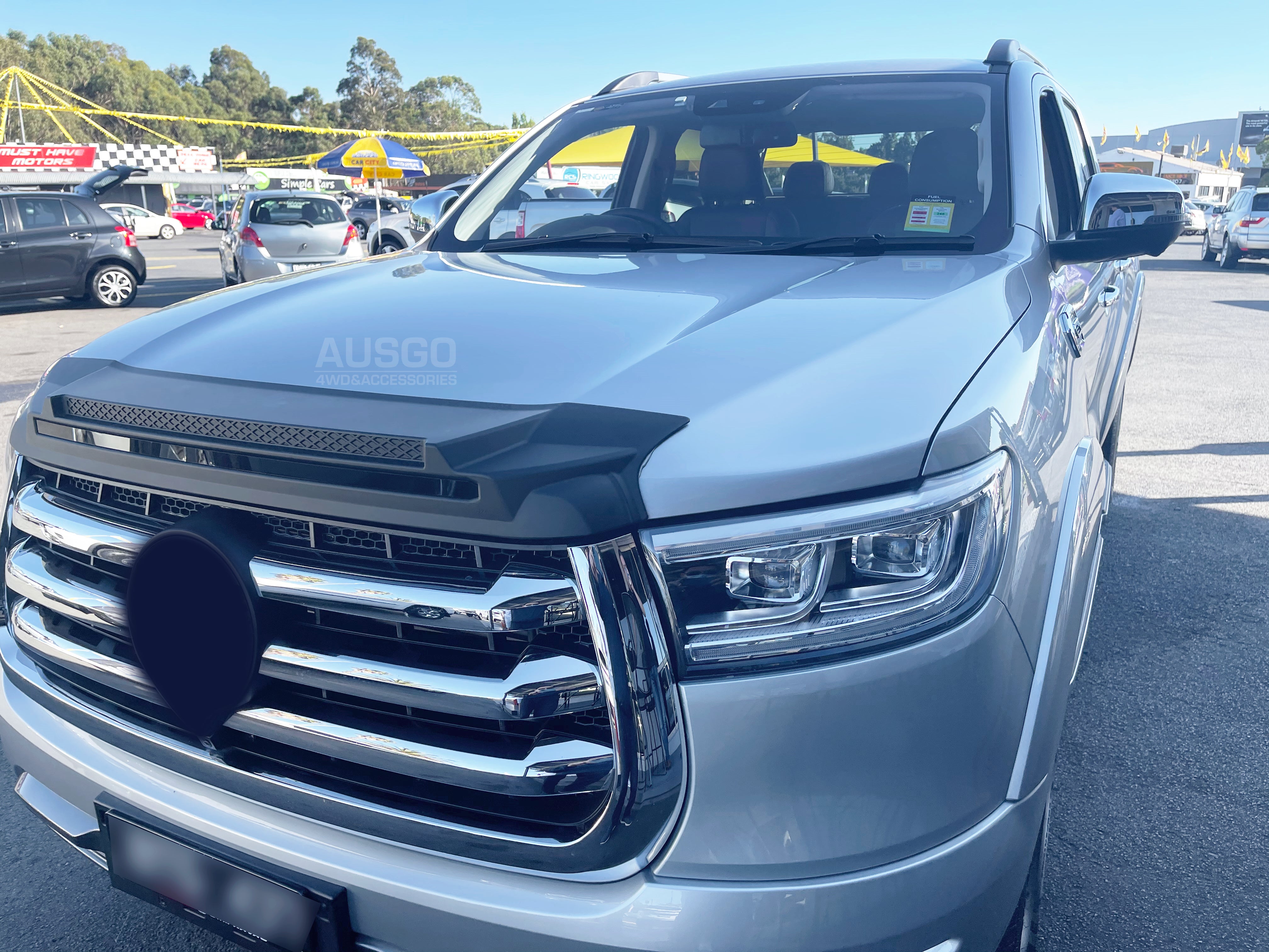 Weather Shields + Bonnet Protector for GWM Cannon 2020-2024