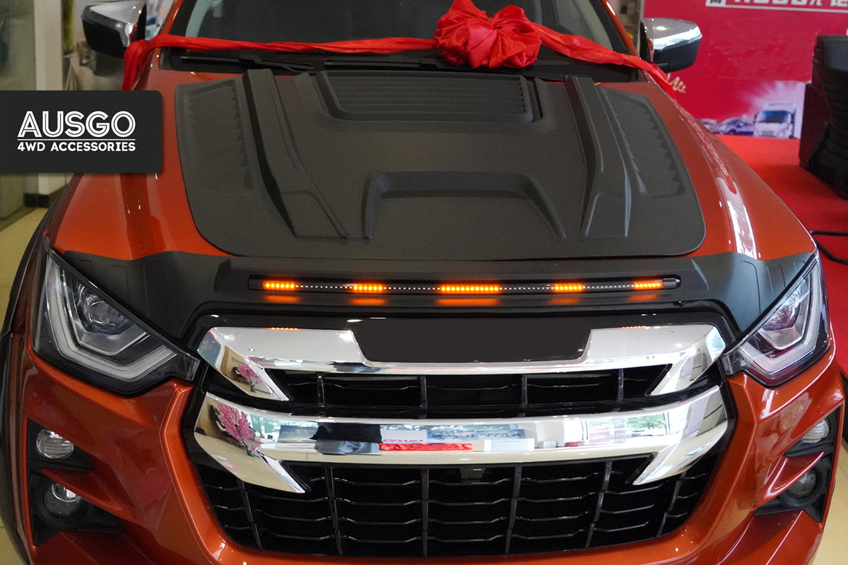 LED Bonnet Protector for ISUZU MUX MU-X 2021-2024
