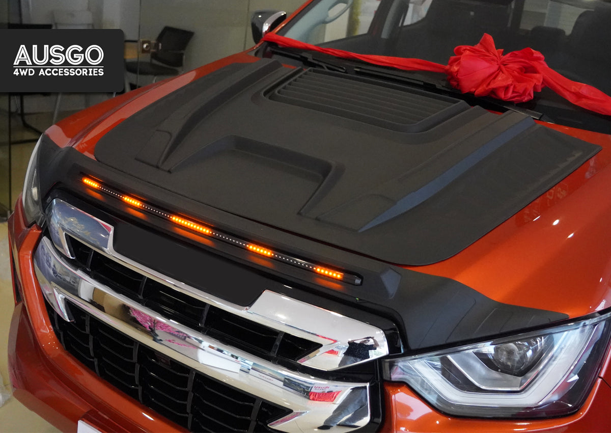 LED Bonnet Protector for ISUZU D-MAX DMAX 2020-2024