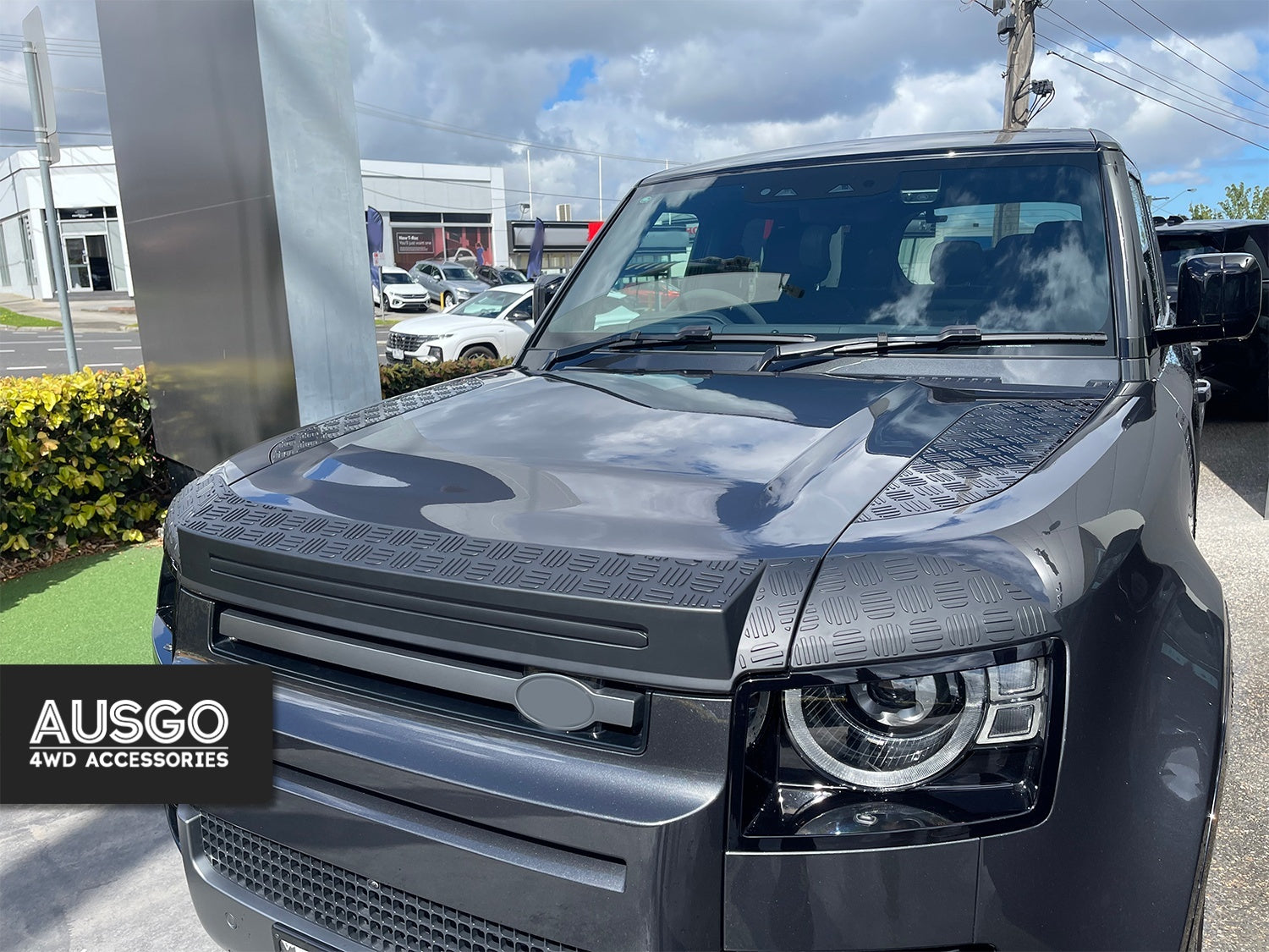 Wide Type Weather Shields + Bonnet Protector for Land Rover Defender L663 2020-Onwards