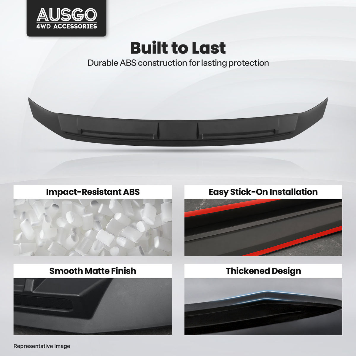 Bonnet Protector for Mitsubishi Pajero 2007-2020