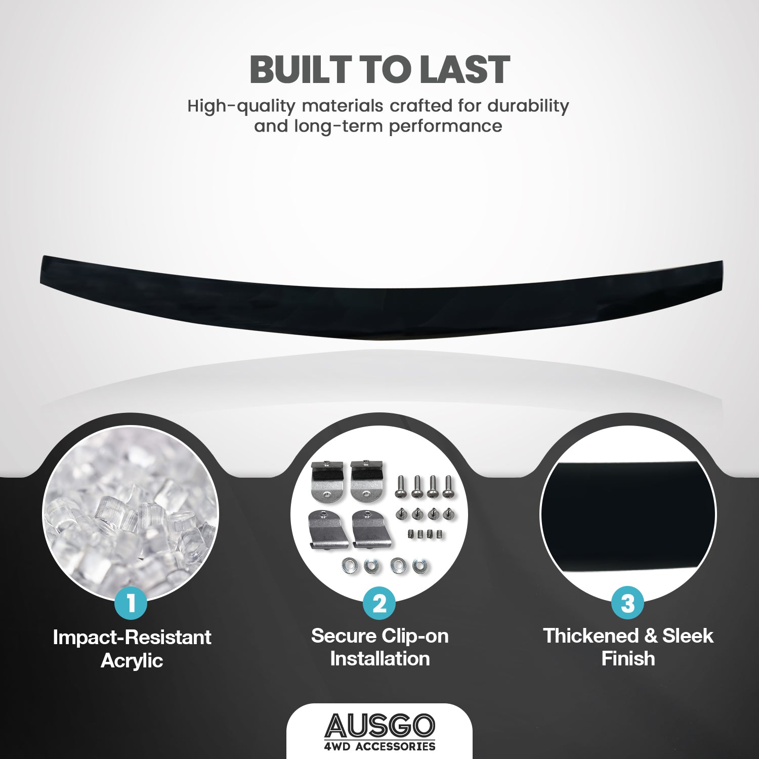 Luxury Weather Shields + Bonnet Protector for Mitsubishi Triton Single Cab 2006-2015 with Extended Mirror