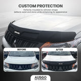Weather Shields + Bonnet Protector for Mitsubishi Triton MQ Extra Cab 2015-2018