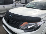Weather Shields + Bonnet Protector for Mitsubishi Triton MQ Extra Cab 2015-2018