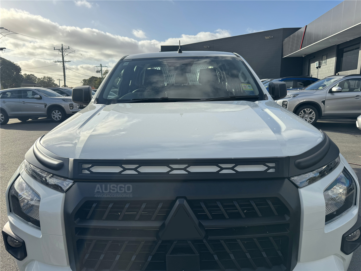 Injection Weather Shields + Bonnet Protector for Mitsubishi Triton MV Dual Cab 2024-Onwards