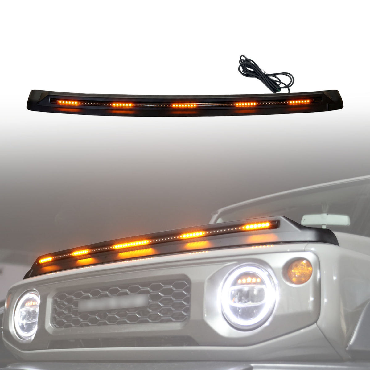 LED Bonnet Protector for Suzuki Jimny 2018-Onwards
