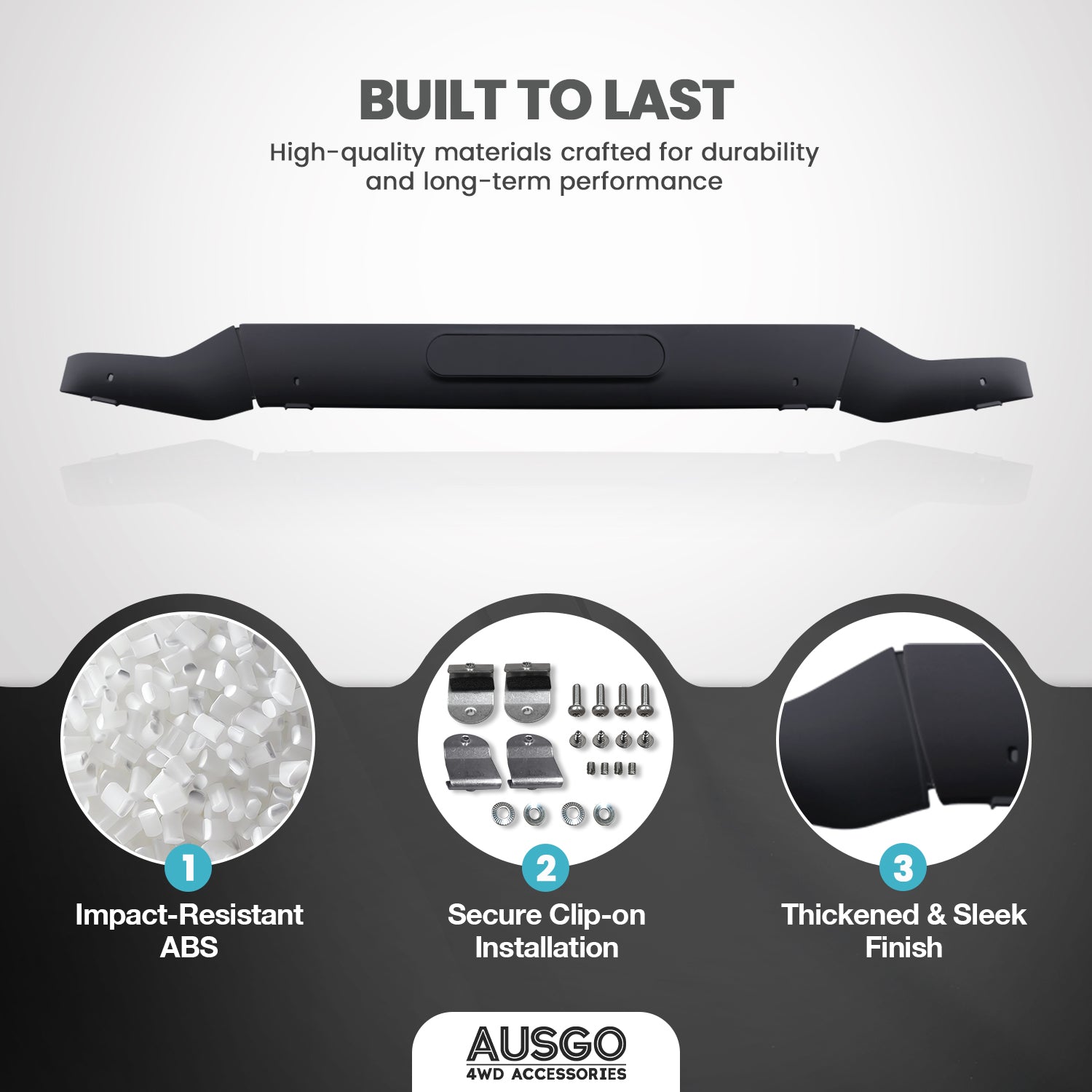 Bonnet Protector for Toyota Land Cruiser 70 76 78 79 Series 2007-2023