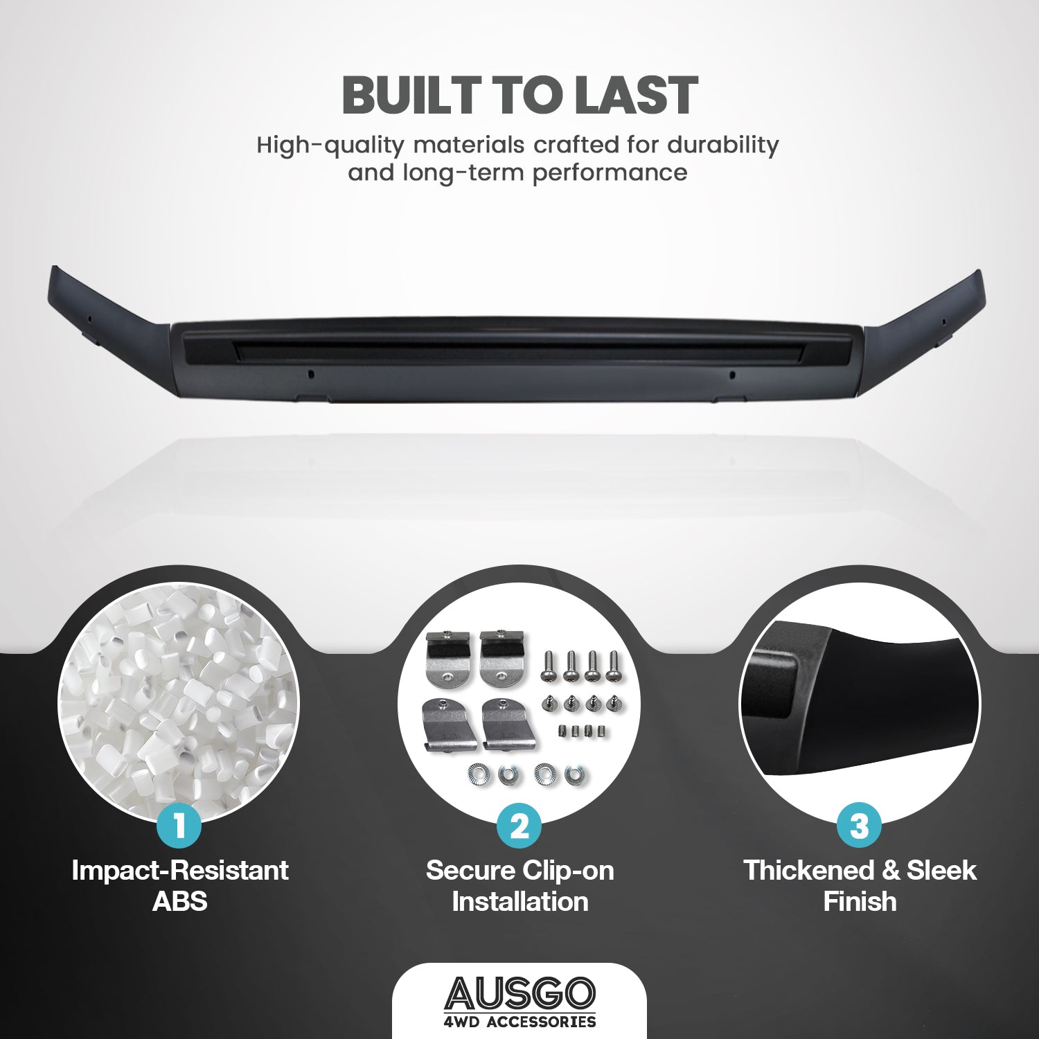 Bonnet Protector for Toyota Land Cruiser Prado 150 Series 2018-2024