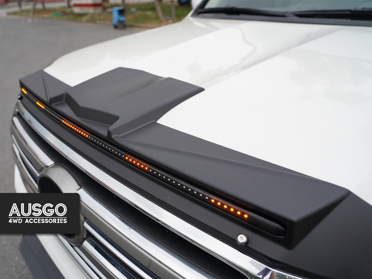 LED Bonnet Protector for Toyota LandCruiser 200 Series 2016-2021