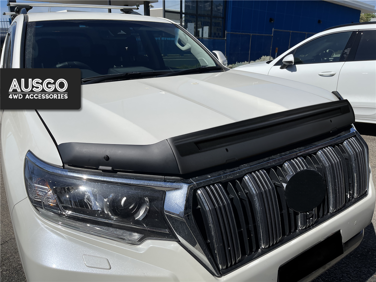 Wide Type Weather Shields + Bonnet Protector for Toyota Land Cruiser Prado 150 Series 2018-2024