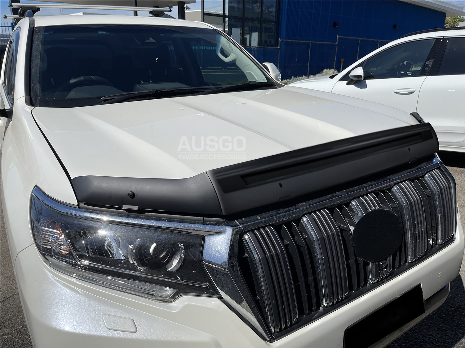 Injection Weather Shields + Bonnet Protector for Toyota Land Cruiser Prado 150 Series 2018-2024