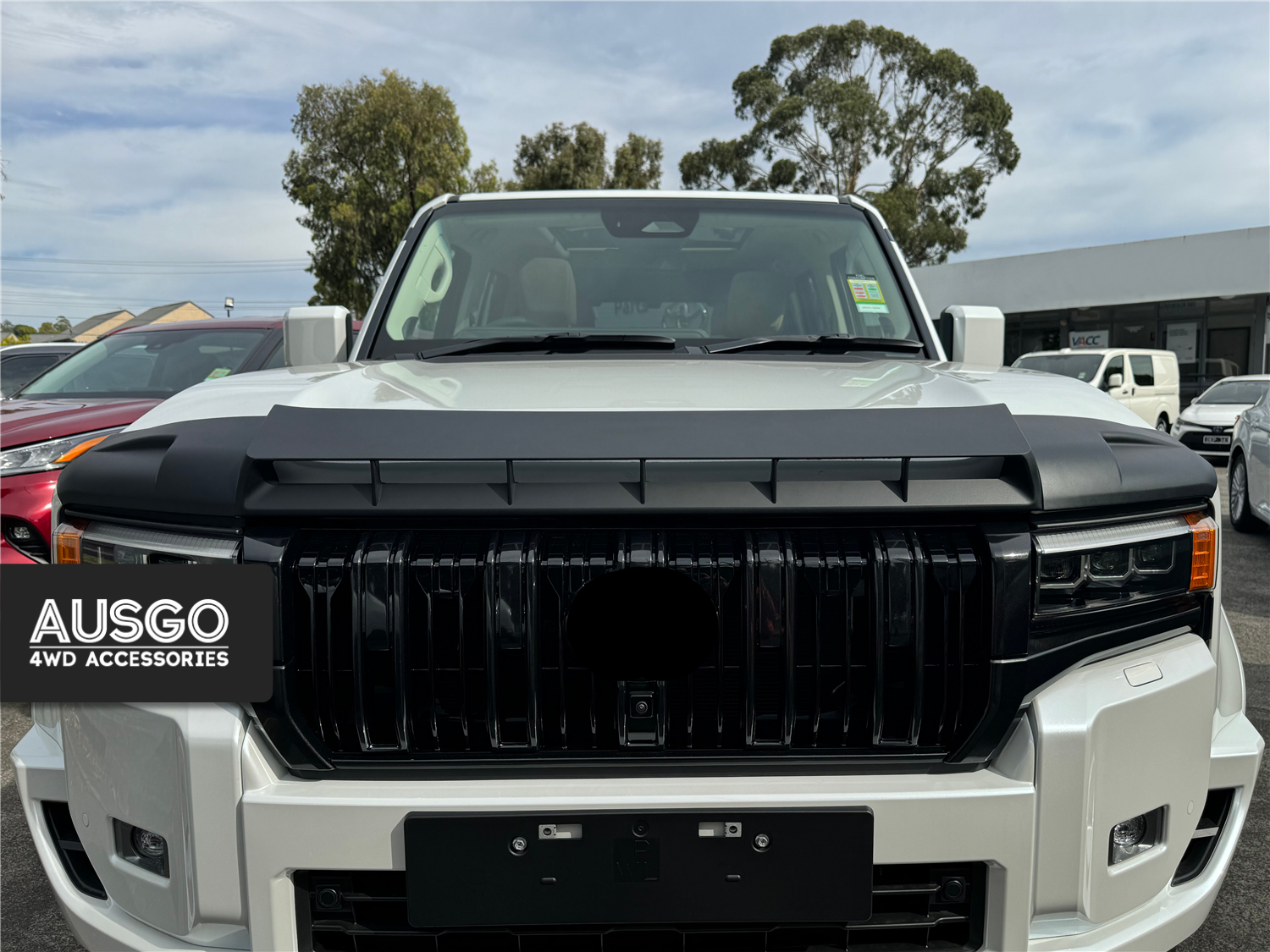 Luxury Weather Shields + Bonnet Protector for Toyota Land Cruiser Prado 250 Series 2024-Onwards