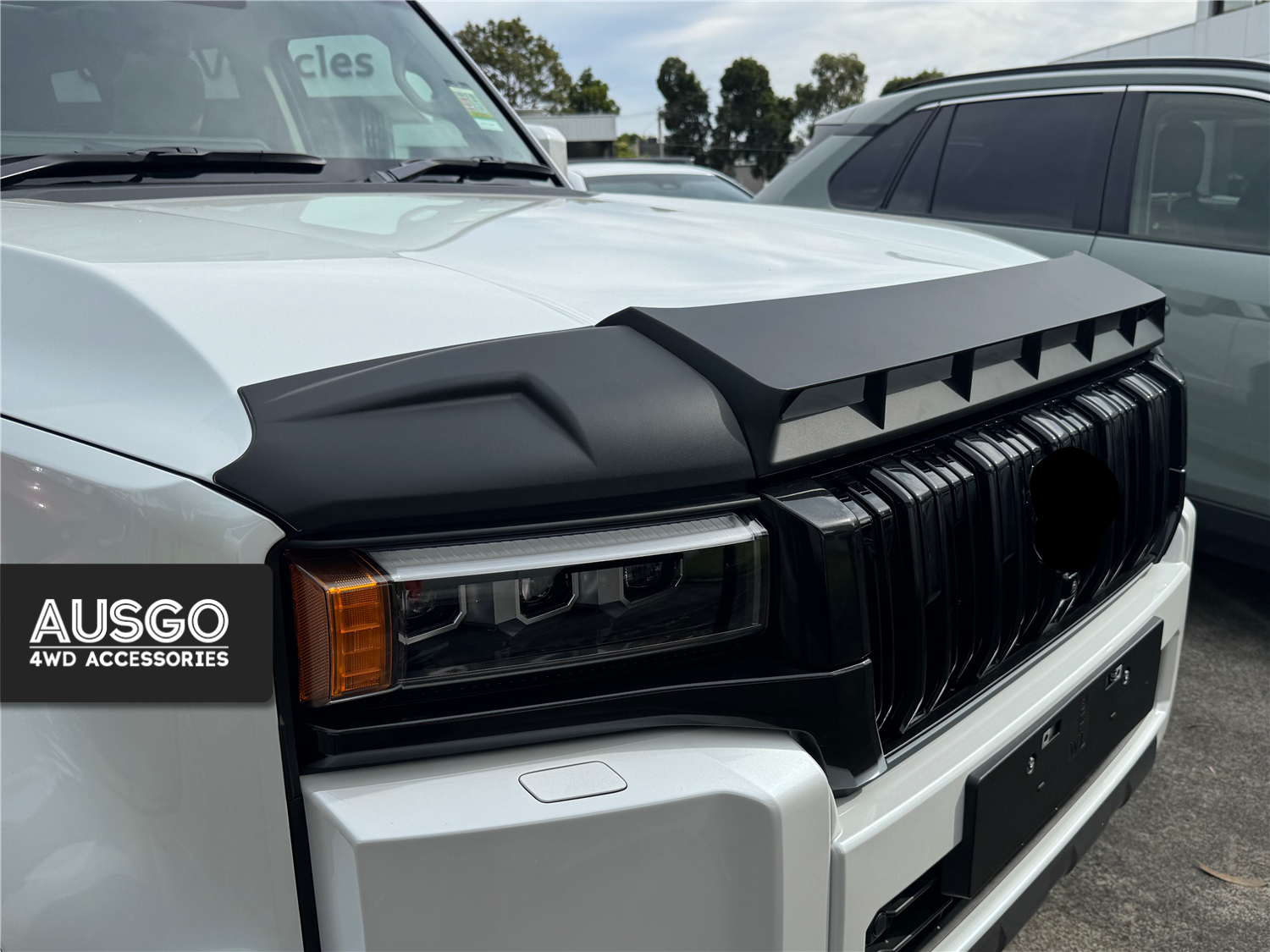 Luxury Weather Shields + Bonnet Protector for Toyota Land Cruiser Prado 250 Series 2024-Onwards