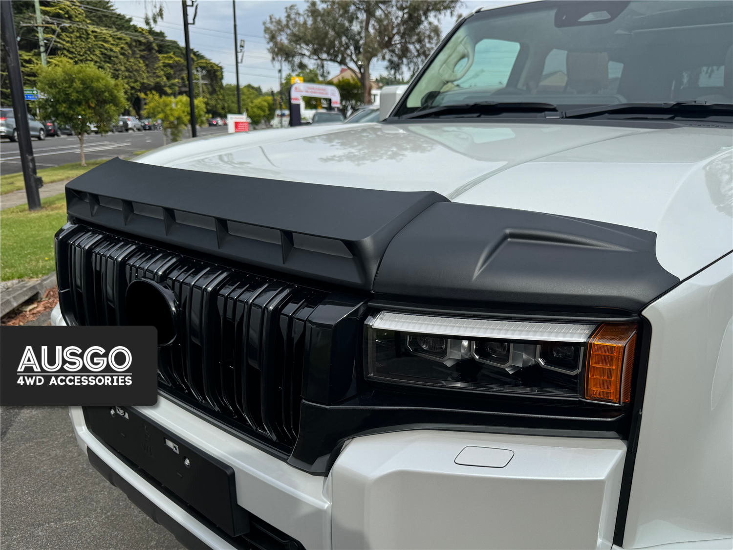 Luxury Weather Shields + Bonnet Protector for Toyota Land Cruiser Prado 250 Series 2024-Onwards