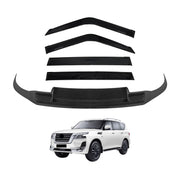Luxury Weather Shields + Bonnet Protector for Nissan Patrol Y62 Series 5 2019-Onwards
