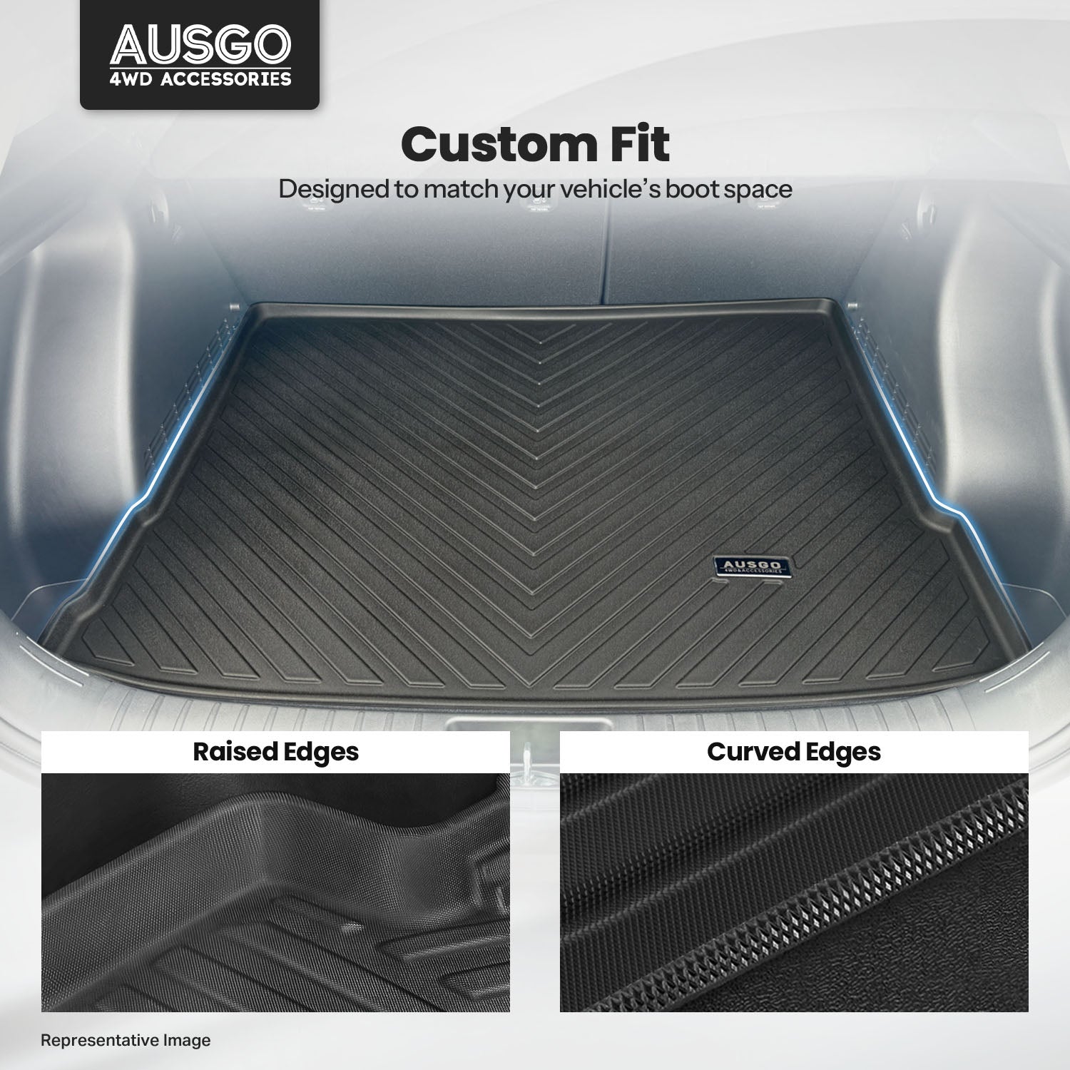 Boot Liner for Hyundai Kona 2023-Onwards