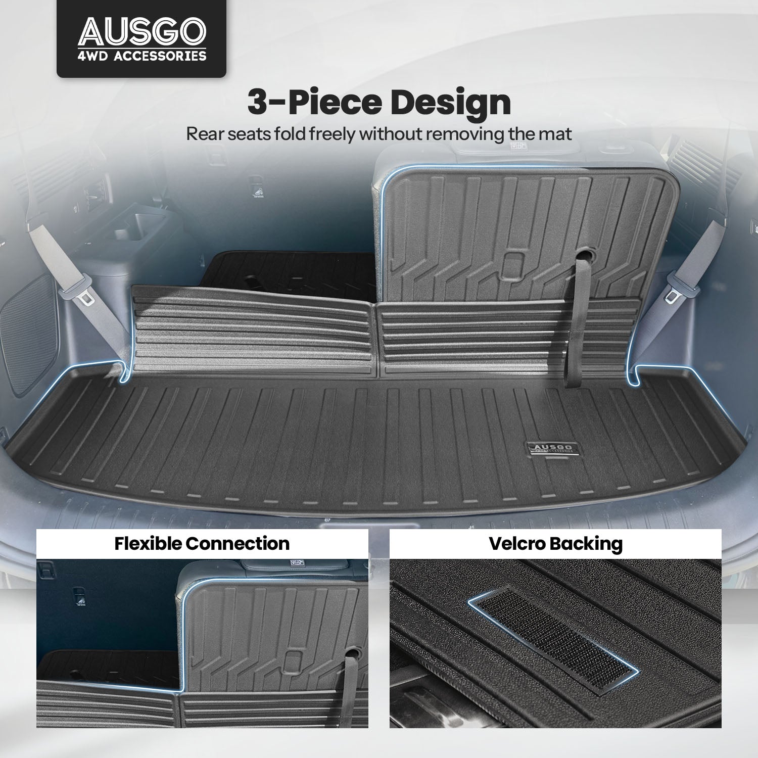 Boot Liner for Hyundai Santa Fe 2024-Onwards
