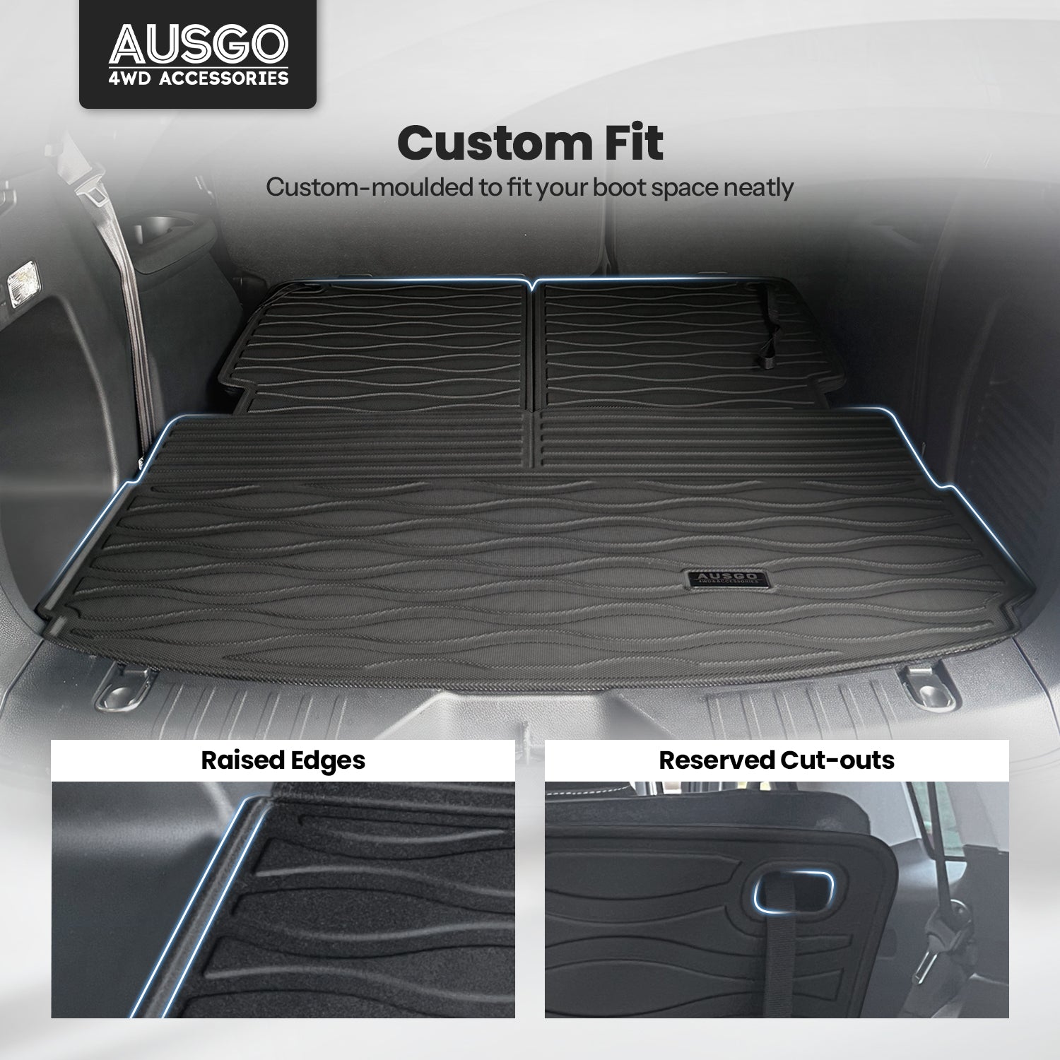 Boot Liner for ISUZU MUX MU-X 2021-Onwards