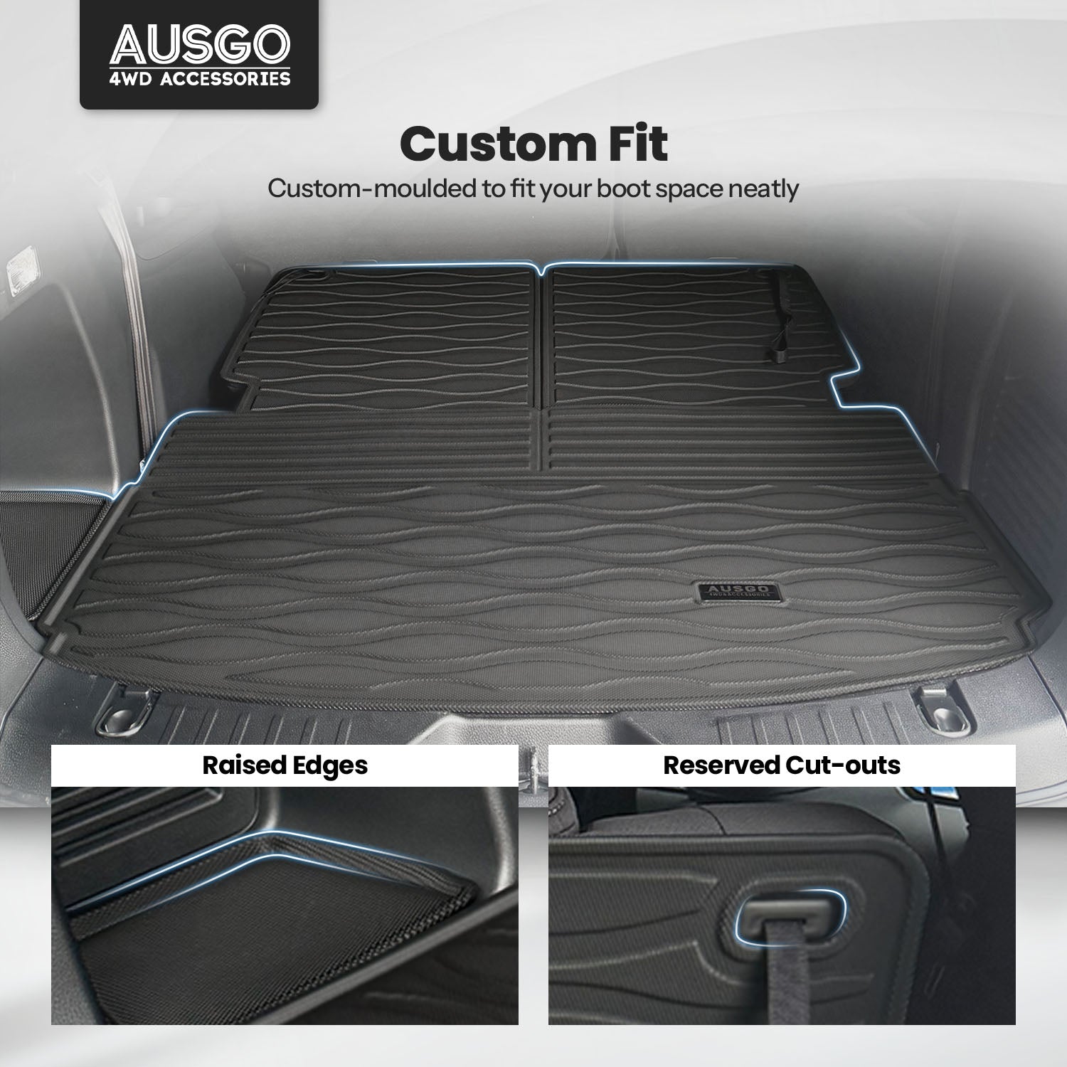 Boot Liner for ISUZU MUX MU-X 2021-Onwards