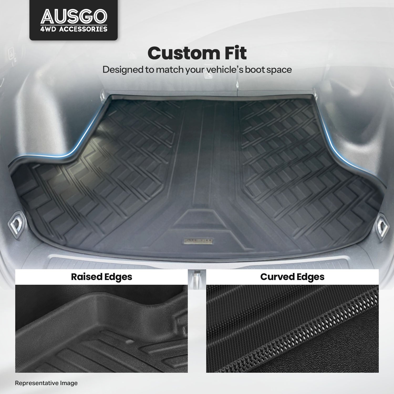 Boot Liner for Jeep Grand Cherokee WL Series 5-Seat 2022-Onwards