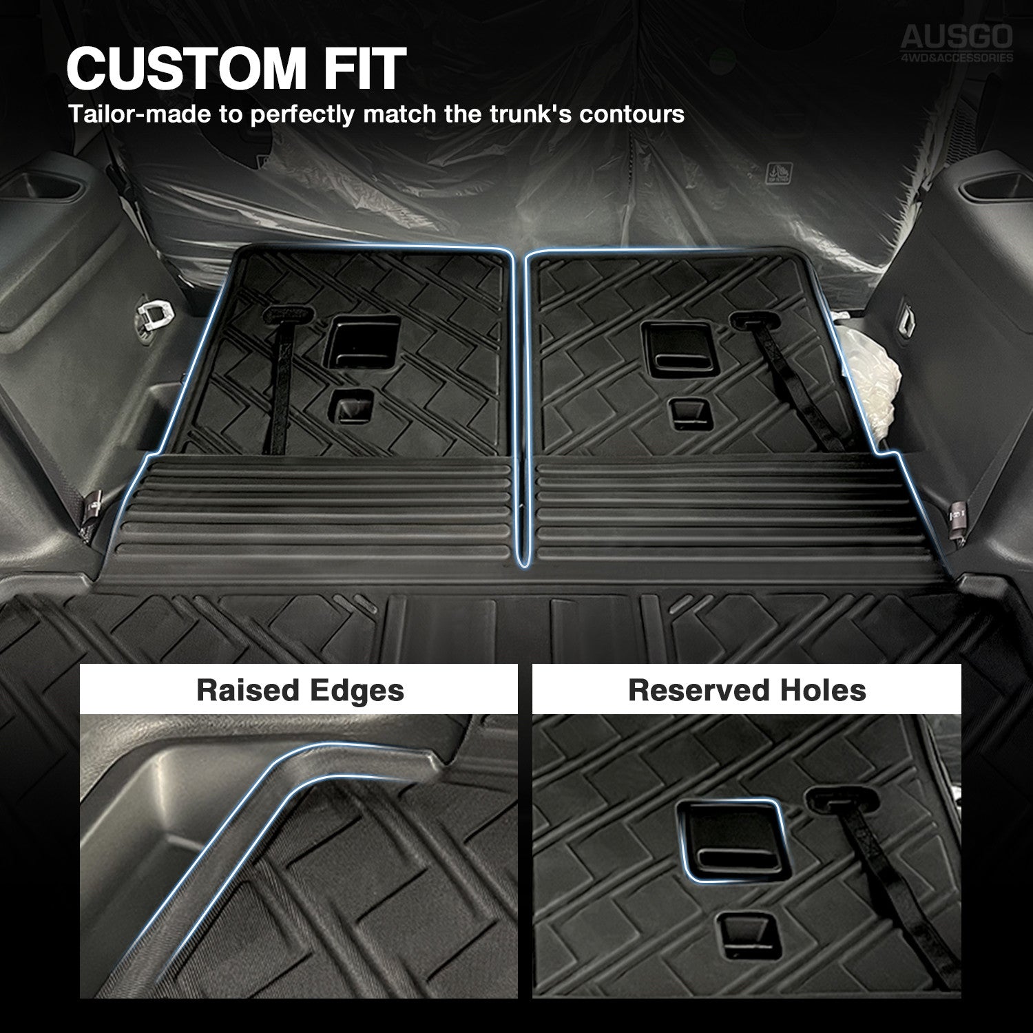 Boot Liner for Jeep Grand Cherokee L WL Series 7 Seats 2021-Onwards