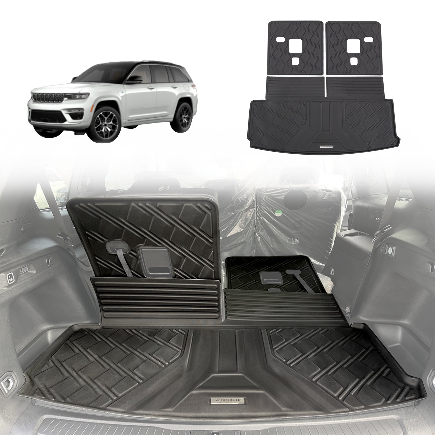 Boot Liner for Jeep Grand Cherokee L WL Series 7 Seats 2021-Onwards