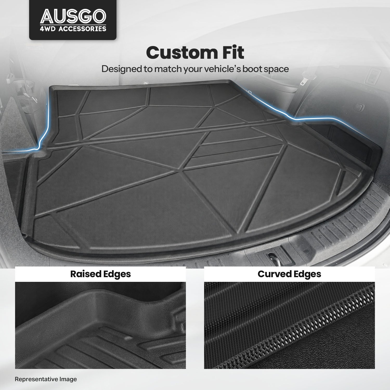 Boot Liner for Mazda CX9 CX-9 2016-Onwards
