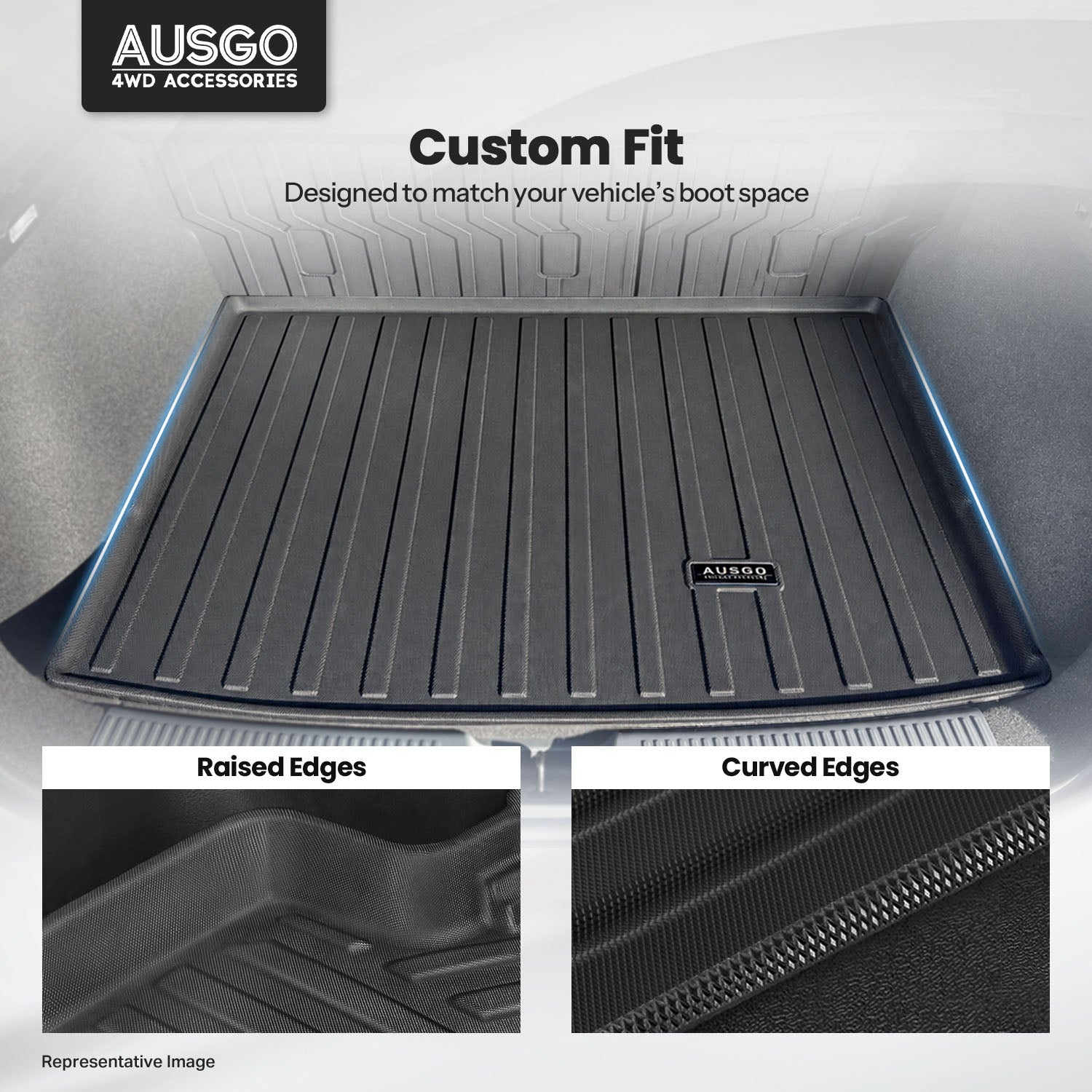 Boot Liner Back Seat Protector for MG MG4 2023-Onwards