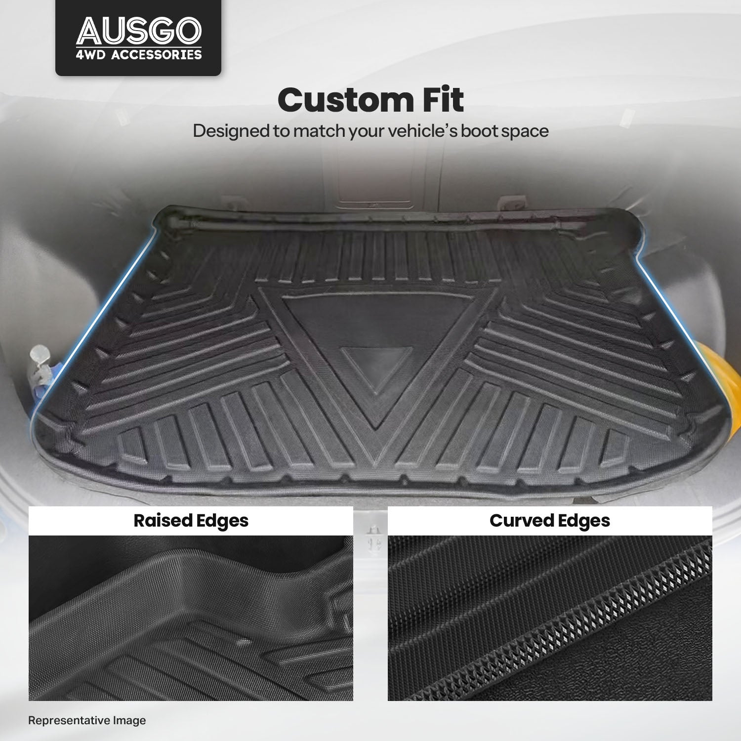 Boot Liner for Mitsubishi ASX XA XB XC Series 2010-2019