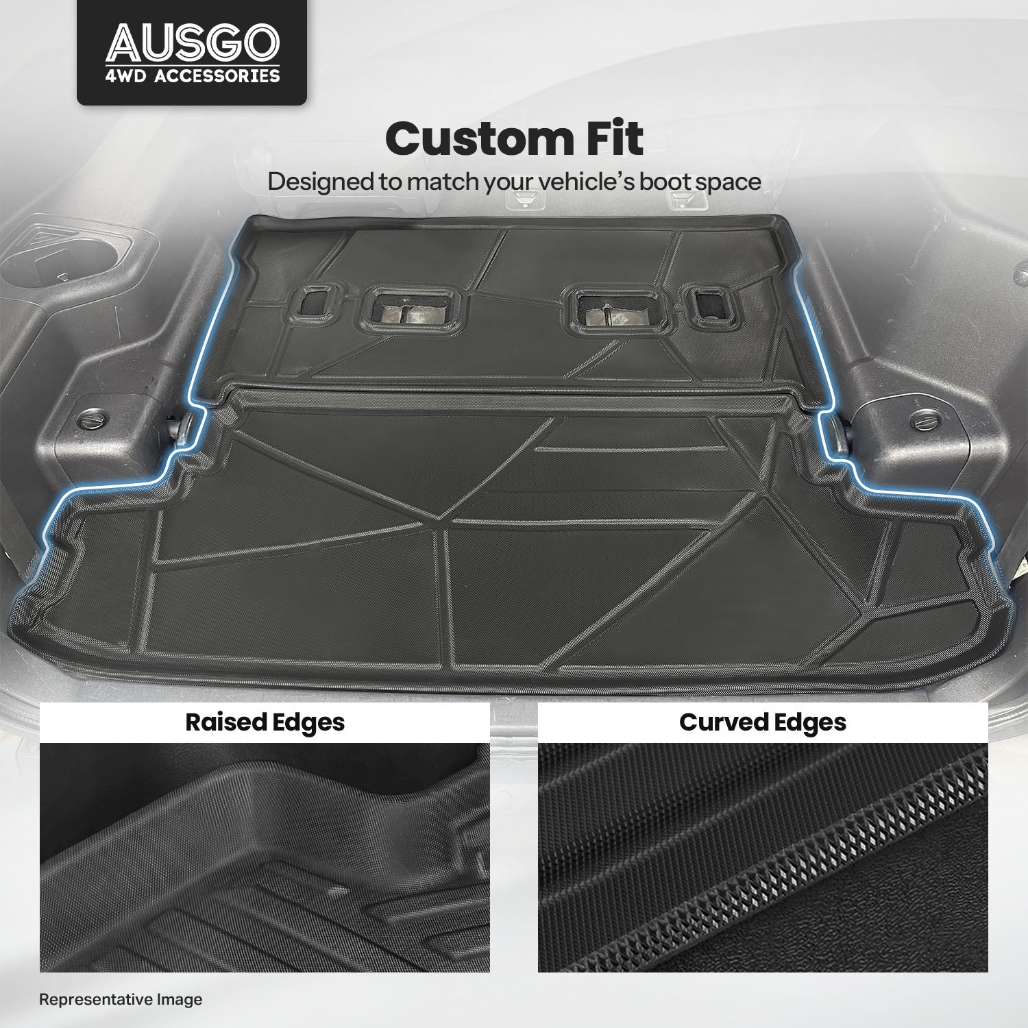 Boot Liner for Mitsubishi Pajero 2000-2021