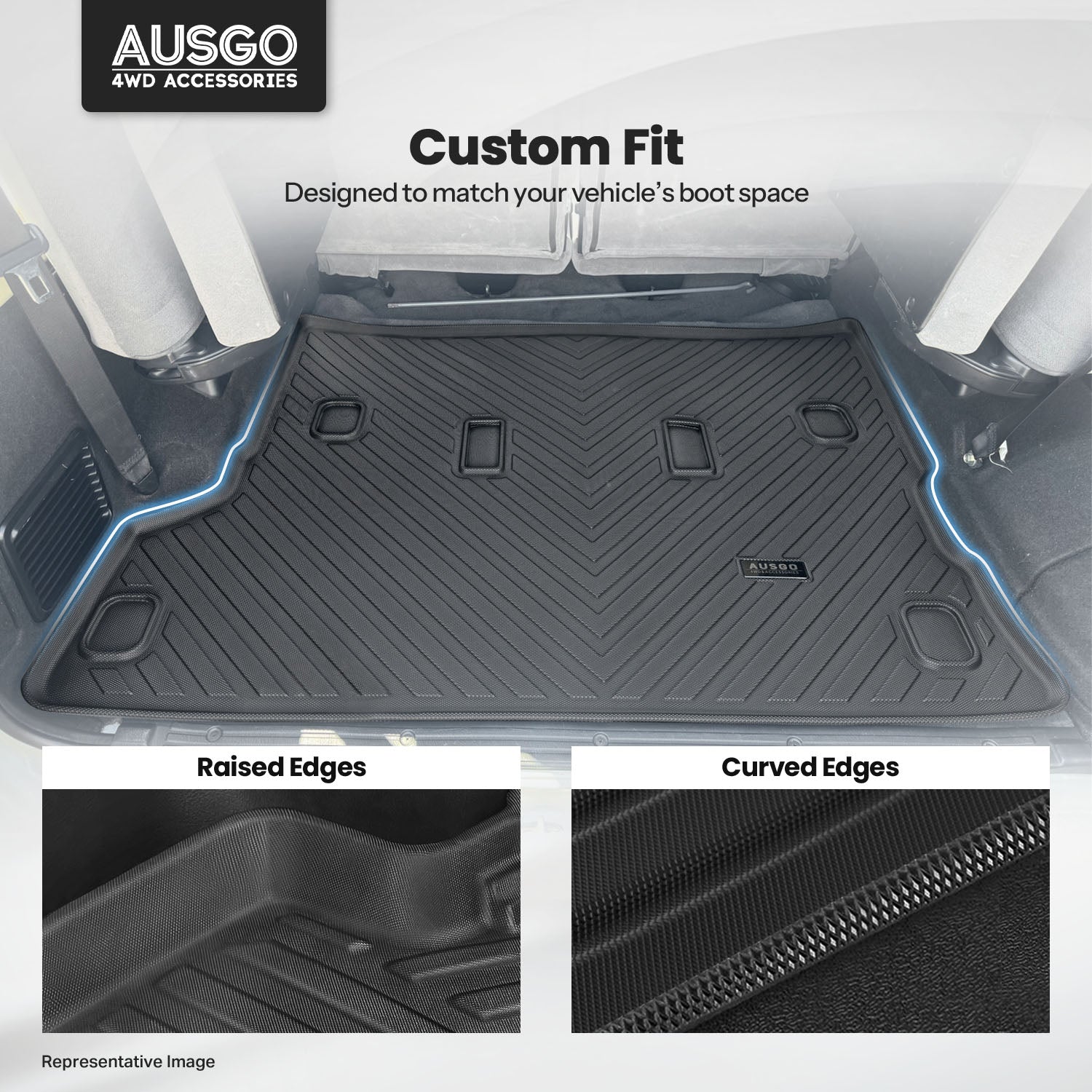 Boot Liner for Nissan Patrol Y61 1997-2015
