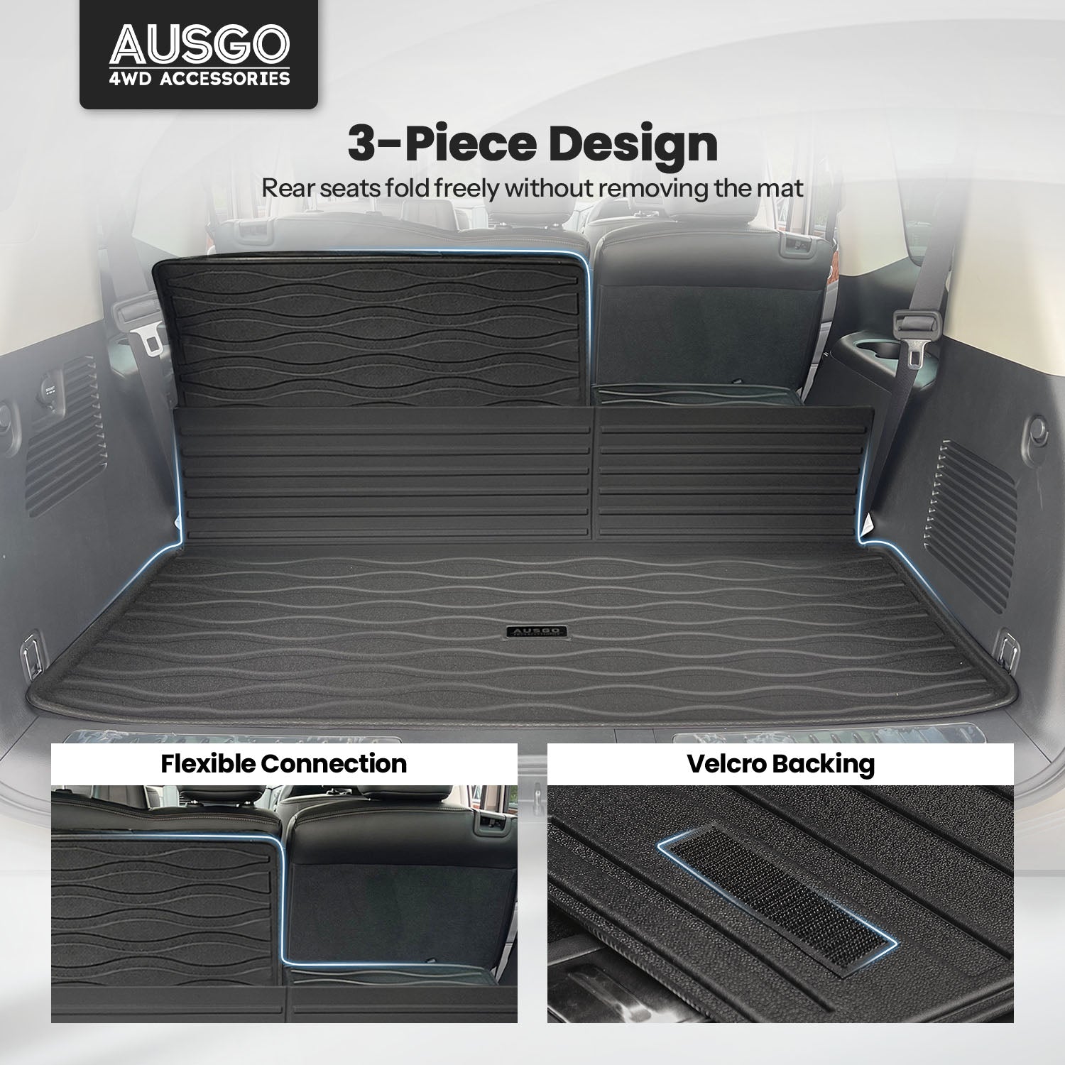 Boot Liner for Nissan Patrol Y62 2012-Onwards