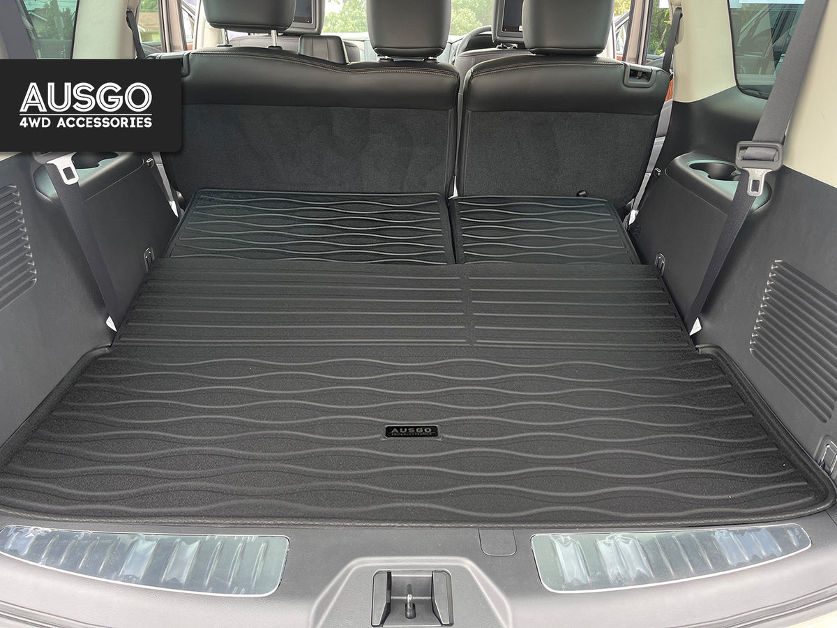 Double-Layer Car Floor Mats for Nissan Patrol Y62 2012-Onwards
