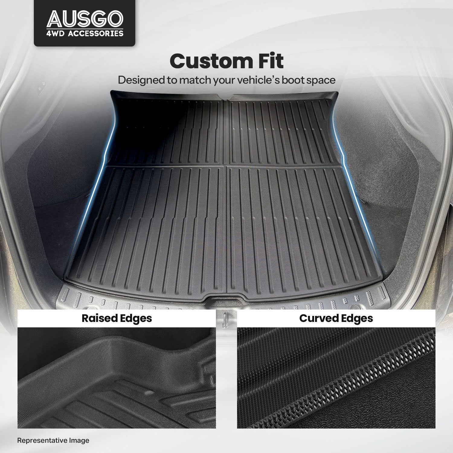 Boot Liner Back Seat Protector for Tesla Model Y Juniper 2025-Onwards