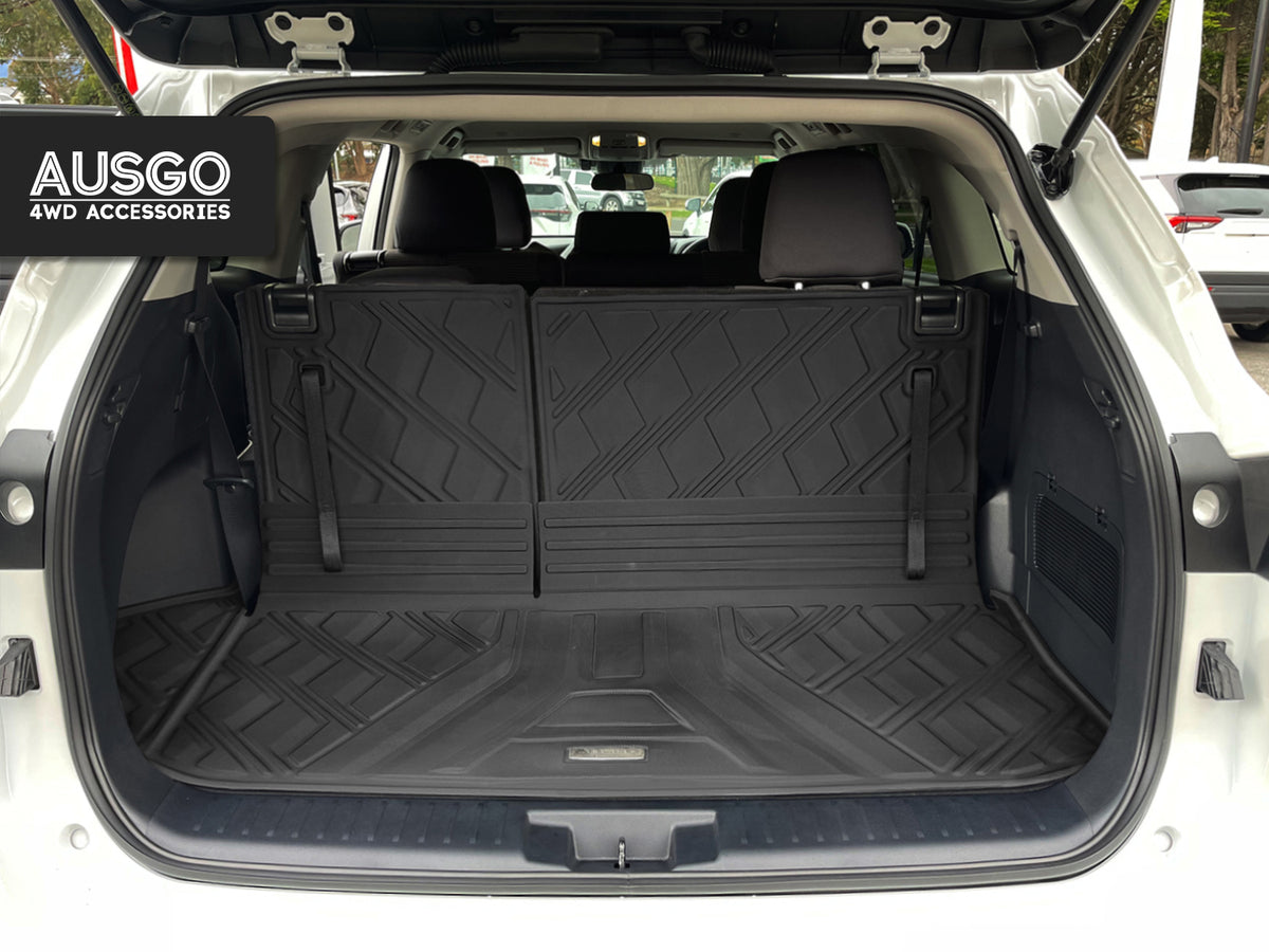 Double-Layer Car Floor Mats for Toyota Kluger 2021-Onwards