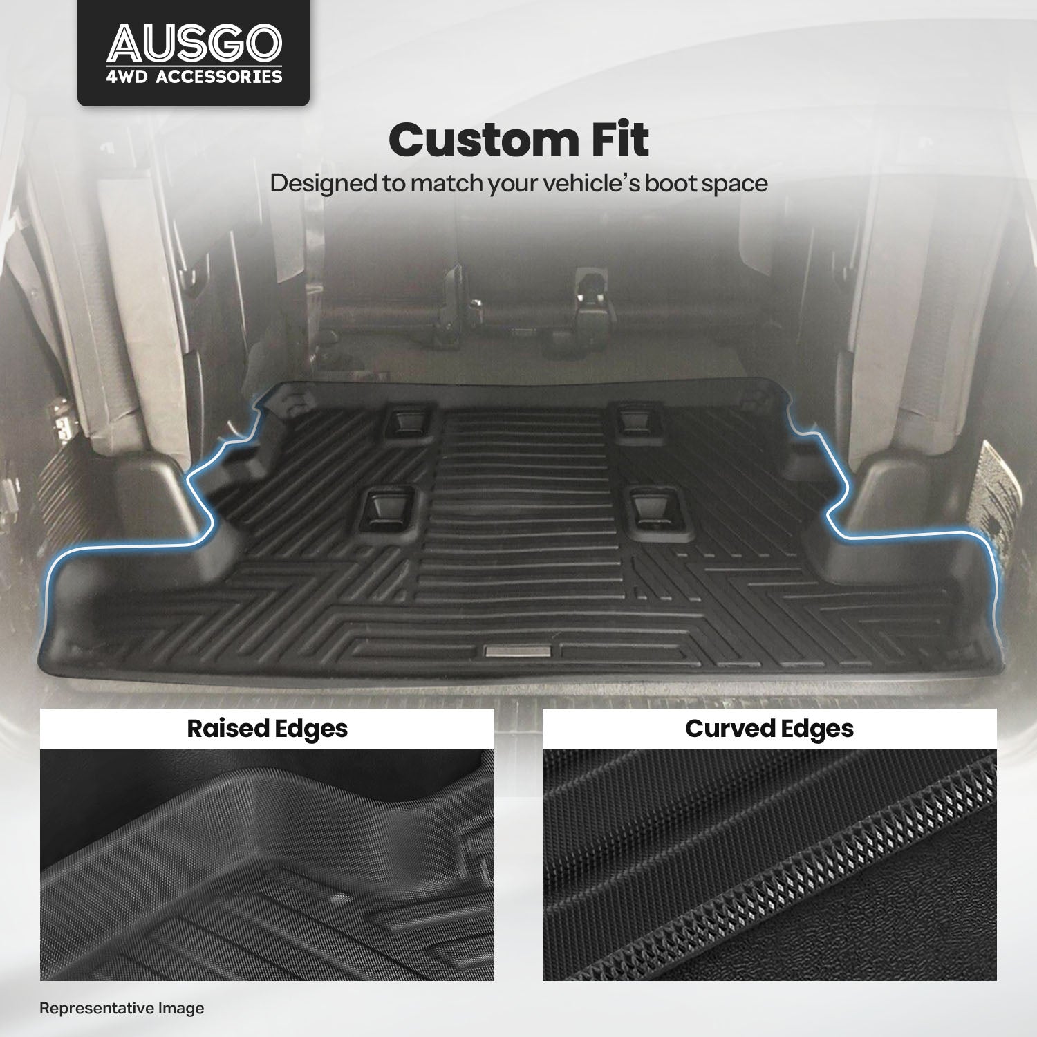 Boot Liner for Toyota Land Cruiser 200 Series 2007-2021