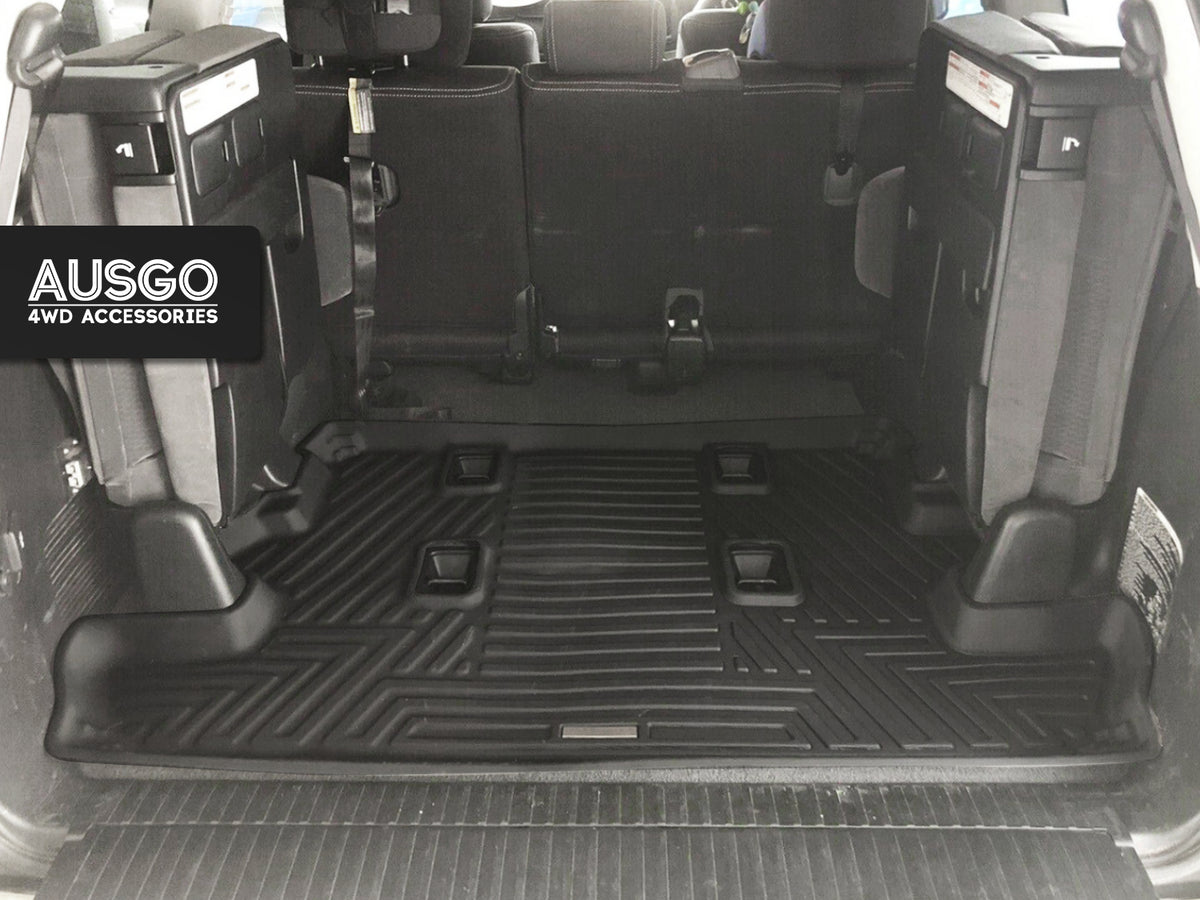 5D Moulded Car Floor Mats for Toyota LandCruiser 200 Series 2007-2012