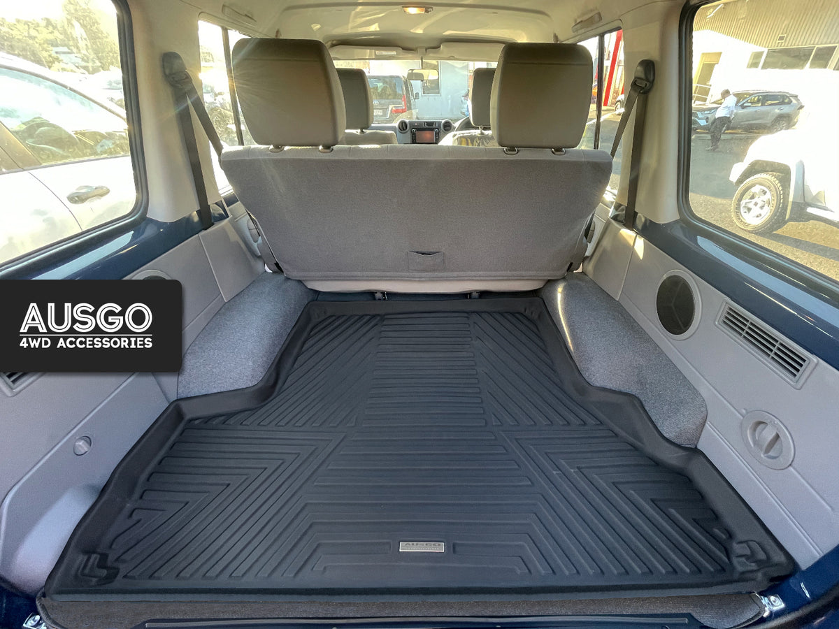 5D Moulded Car Floor Mats for Toyota LandCruiser 76 Series 2012-2023