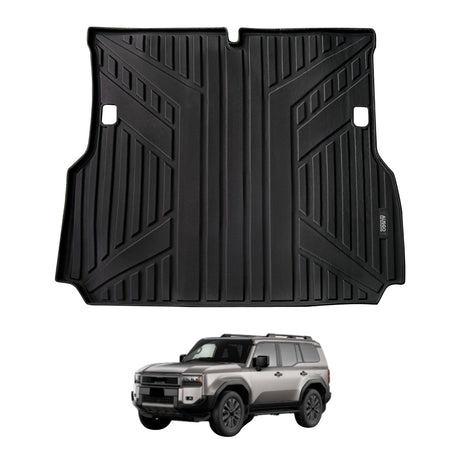 Boot Liner Kick Mats for Toyota Land Cruiser Prado 250 Series 2024-Onwards