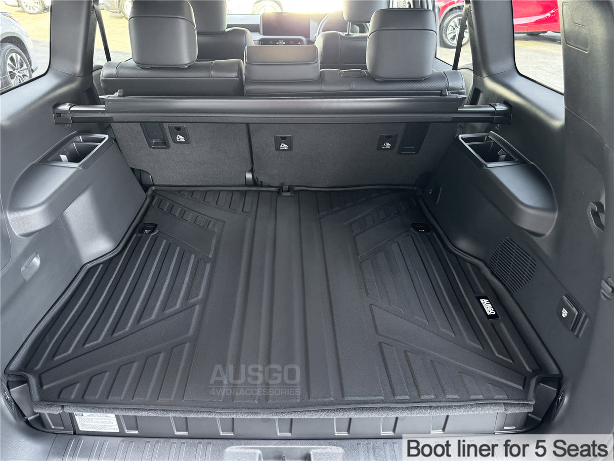 7D Injection Floor Mats for Toyota Land Cruiser Prado 250 Series LC250 2024-Onwards