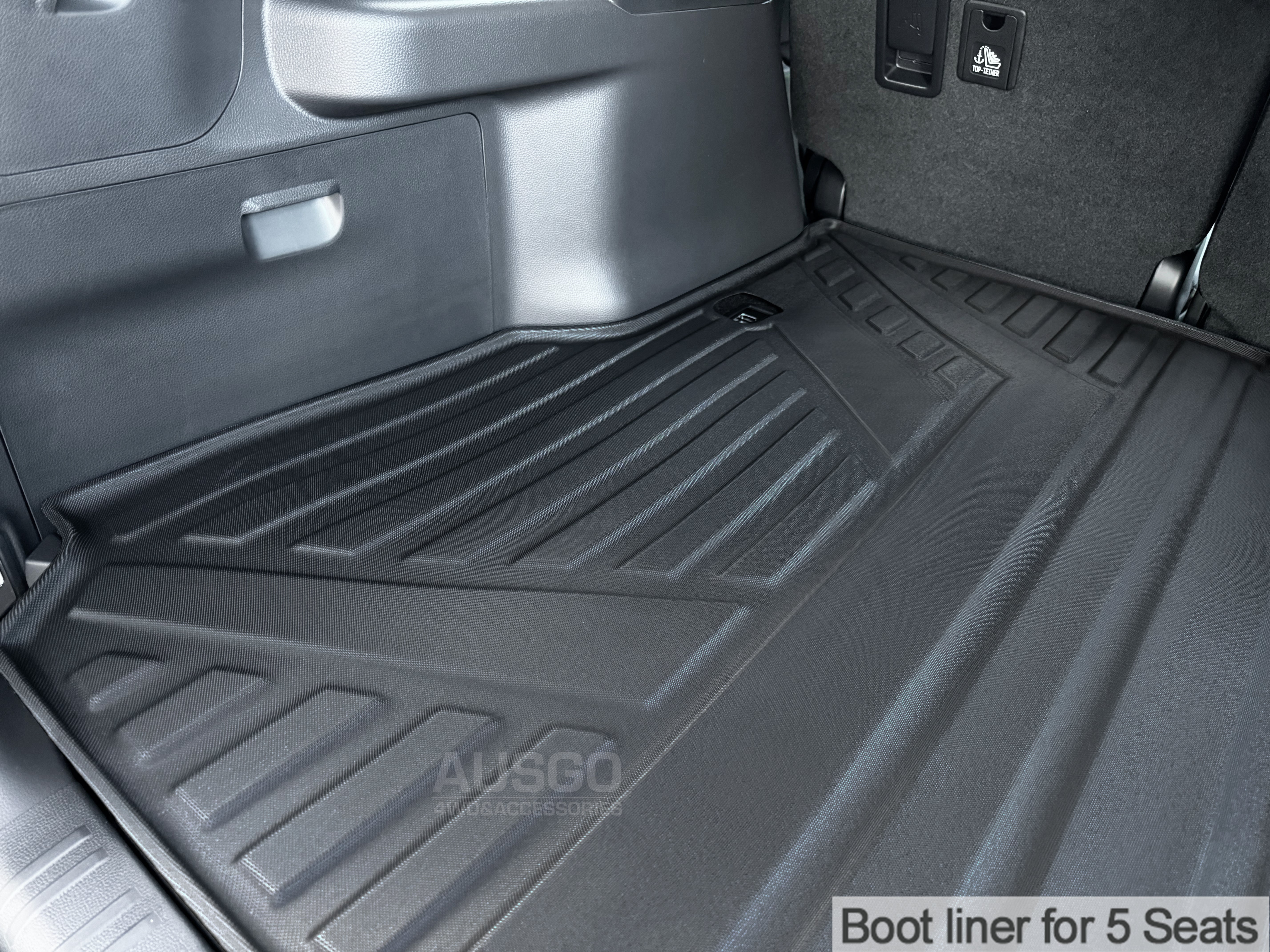 Boot Liner Kick Mats for Toyota Land Cruiser Prado 250 Series 2024-Onwards