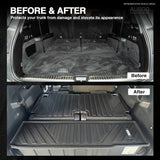 Boot Liner Kick Mats for Toyota Land Cruiser Prado 250 Series 2024-Onwards