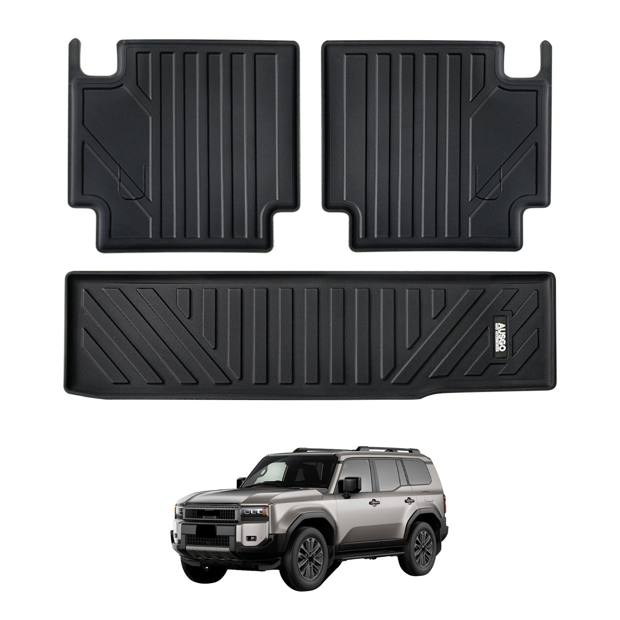 Boot Liner Kick Mats for Toyota Land Cruiser Prado 250 Series 2024-Onwards